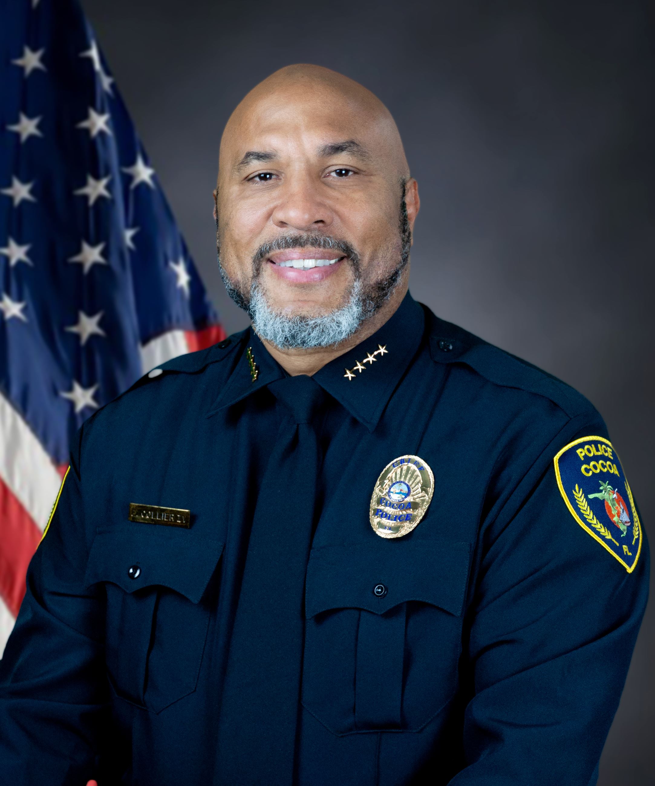 Photo of Evander Collier IV, Chief of Police